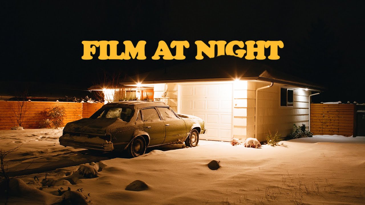 Film Photography on a Snowy Evening | Pentax 67ii