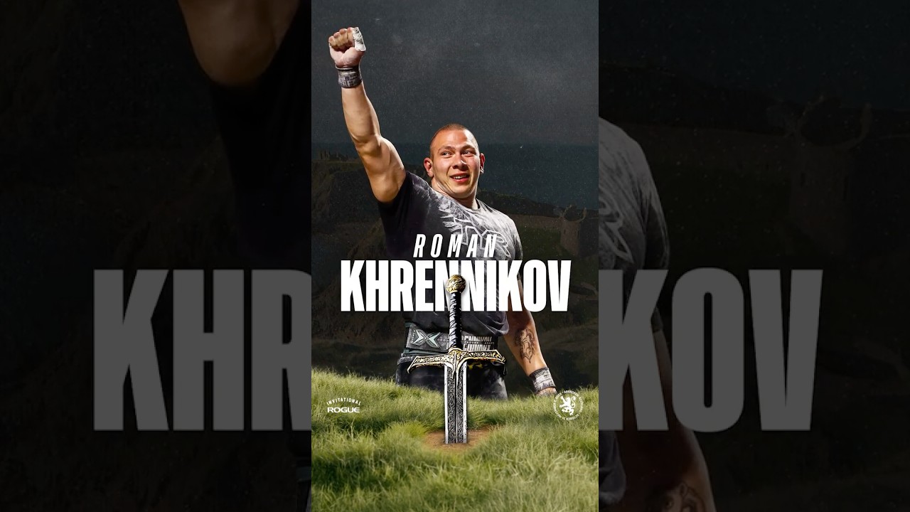 Welcoming Roman Khrennikov to the 2025 Rogue Invitational! #ryourogue #rogueinvitational