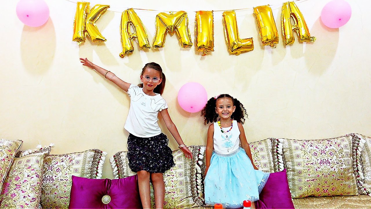 BIRTHDAY des 5 ANS de KAMILIA en FAMILLE