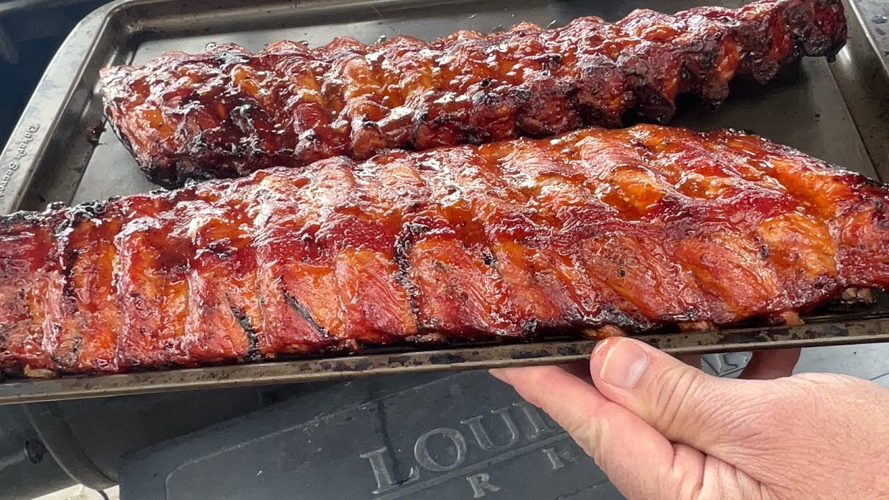 Perfectly Smoked Pork Back Ribs on the Louisiana Grills Pellet Grill
