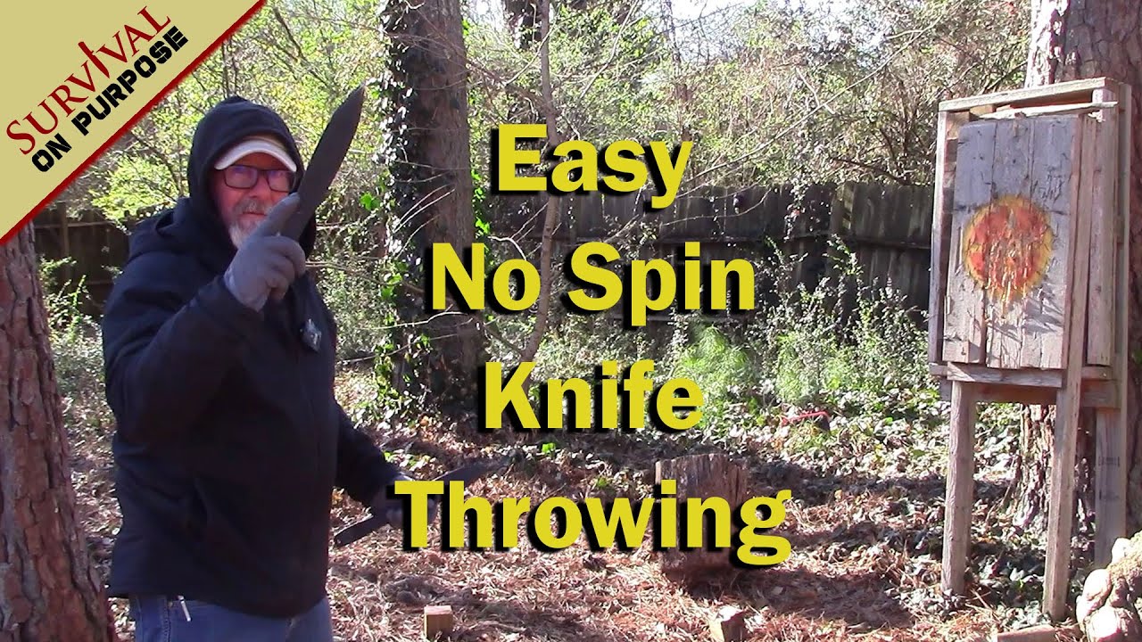 No Spin Knife Throwing For Beginners - Sharp Saturday