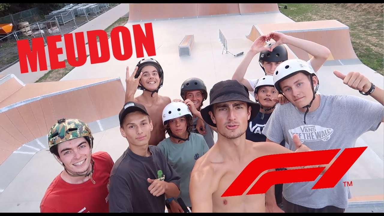 ON EXPLOSE LE SKATE PARK DE MEUDON ET ON FAIT UNE COURSE DE F1!!!!!!