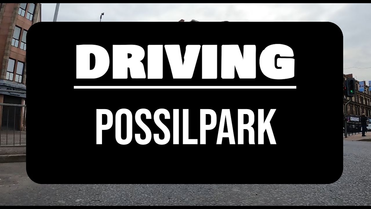 [4K] A Drive Around Possilpark, Glasgow