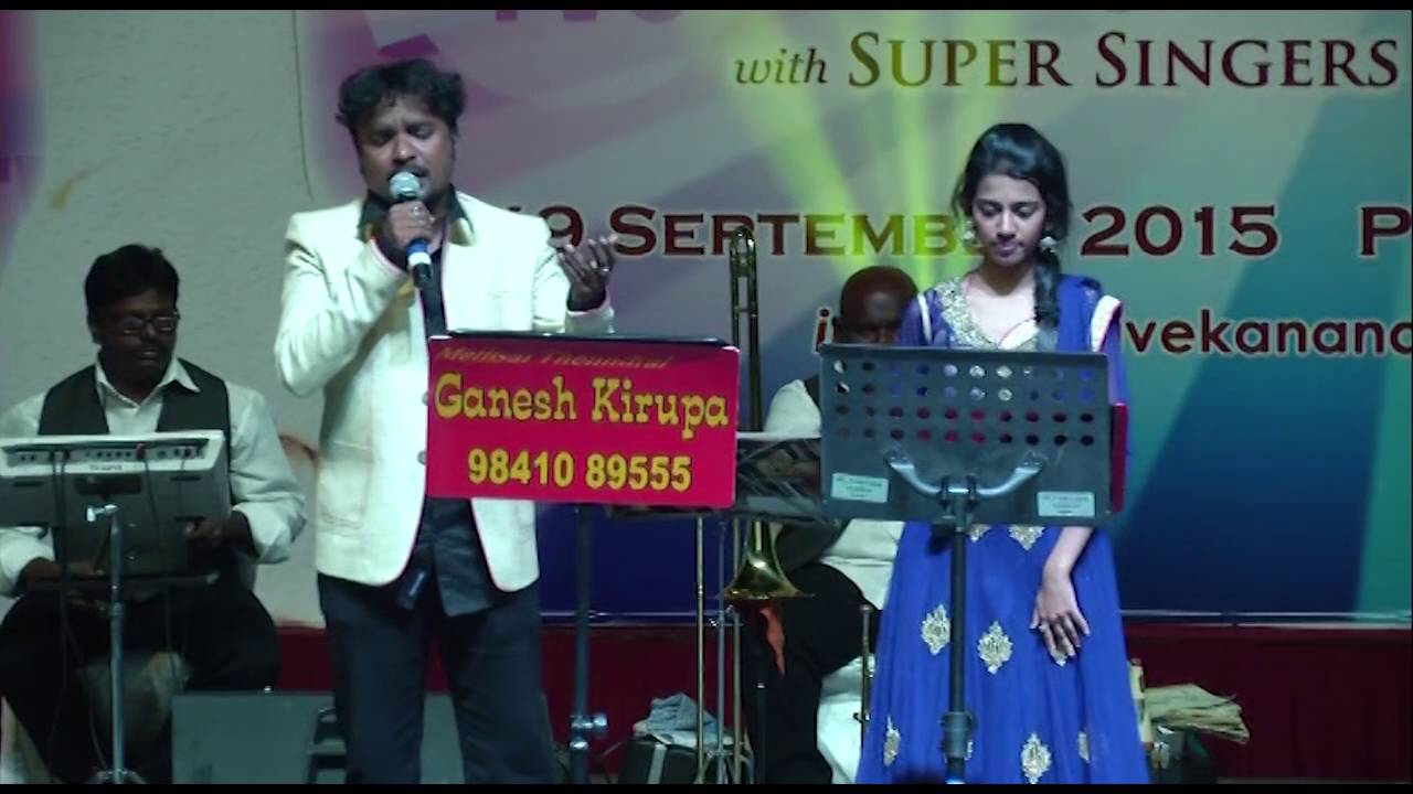 MALARNTHUM by MUKESH & Super Singer PRIYANKA in GANESH KIRUPA Best Light Music Orchestra & TVG