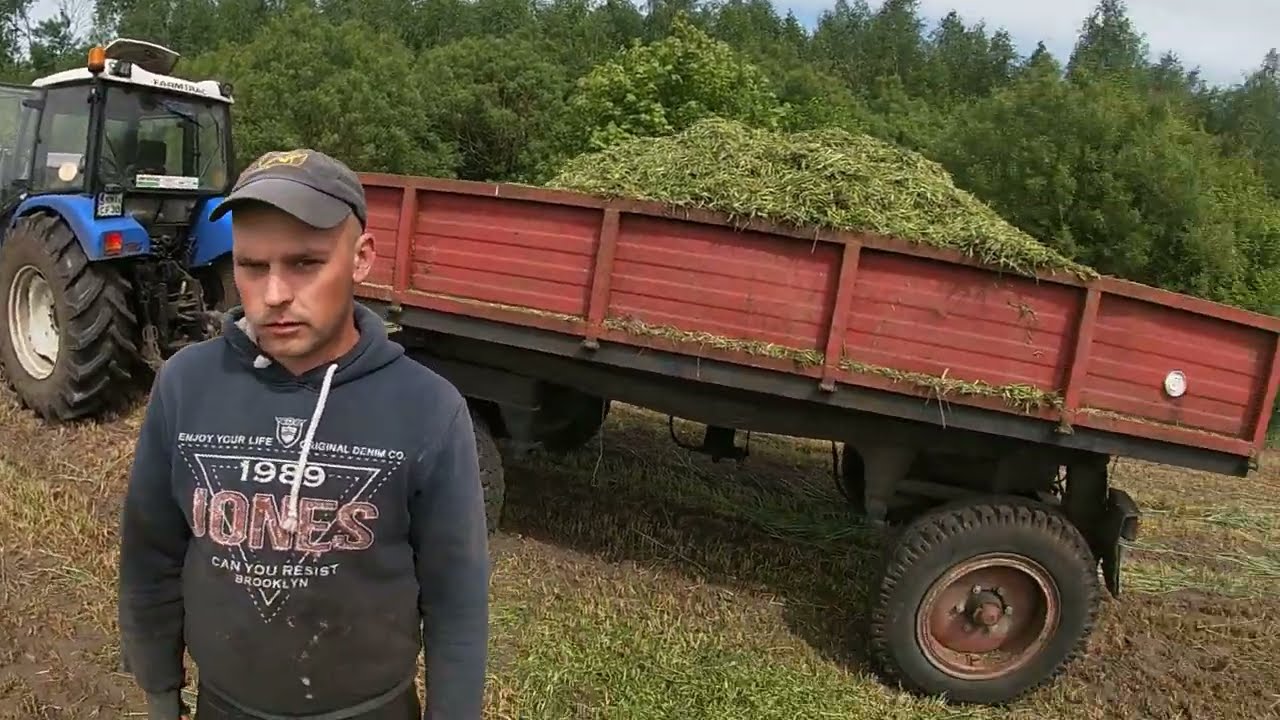 Test 😀 sieczkarni do zbioru trawy & Owijarka 🤦‍♂️ mnie pokonała 🤷‍♂️