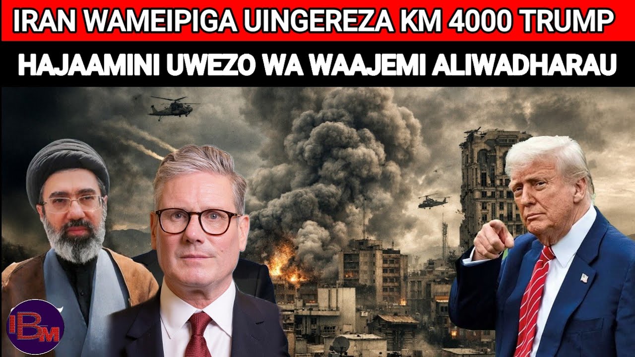 IRAN WAMEIPIGA UINGEREZA NA KOMBORA JIPYA UWEZO WAO SIO WA KAWAIDA 