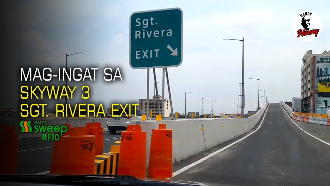 Mag-Ingat sa SKYWAY 3 Sgt. Rivera Exit ! | Quezon Ave. to Caloocan City Hall | Sgt. Rivera Exit 2022