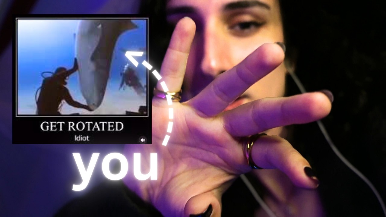 ASMR get rotated idiot