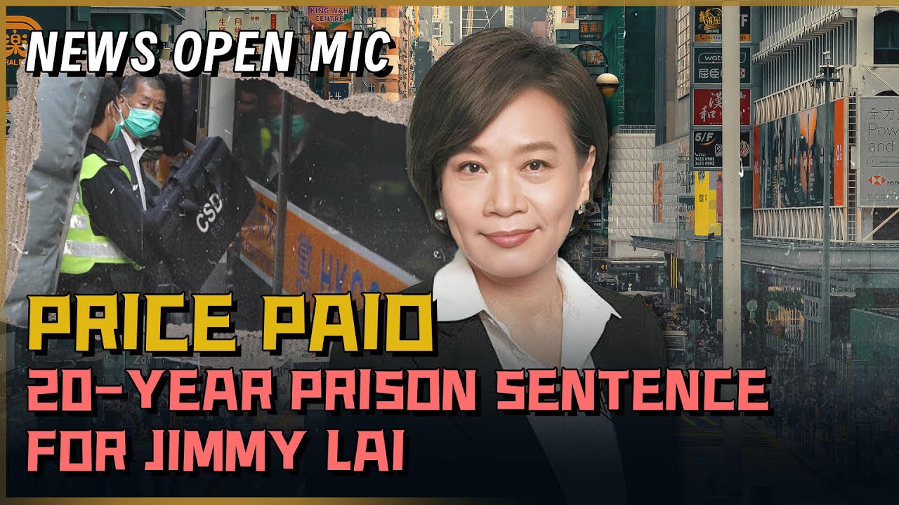 PRICE PAID: HKSAR legislative councillor on Jimmy Lai's 20-year jail sentence