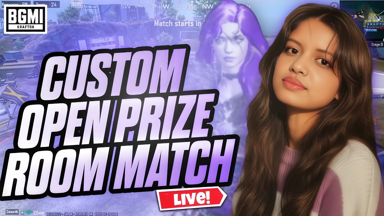 OPEN PRIZE ROOM MATCH❤️&zwj;🔥-CHIQUITA WAR #tamilgirlgamer #bgmi #chiquitaliayt #commentaryakka #pubg