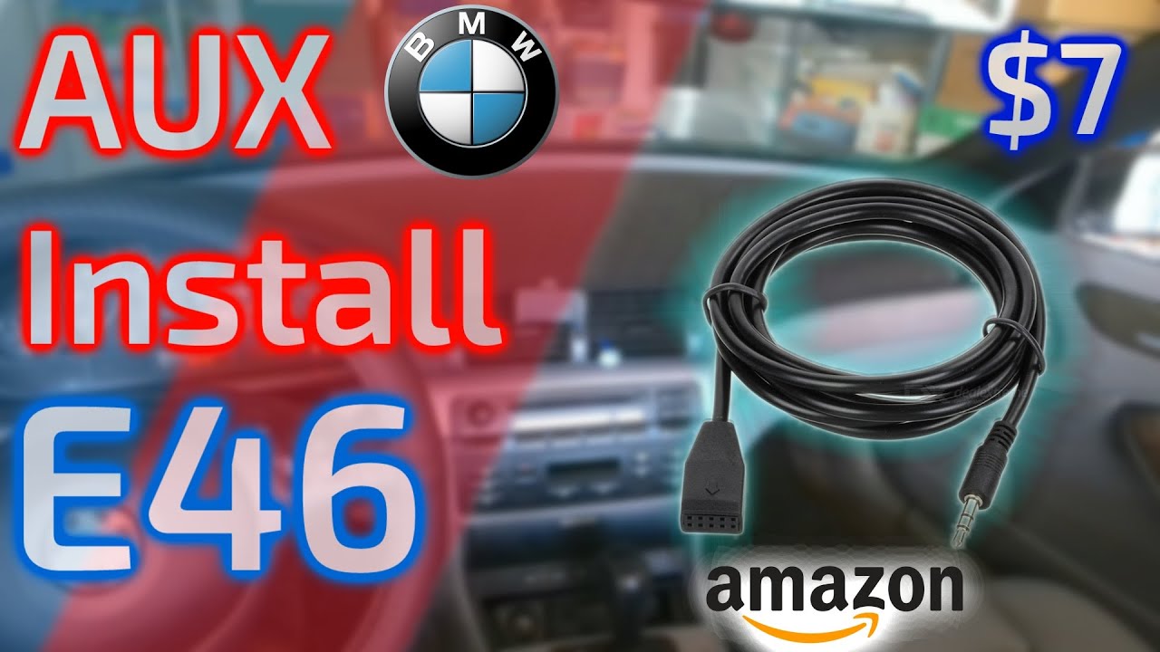Aux Install on BMW E46 for $7 (How To Add Aux Cable)