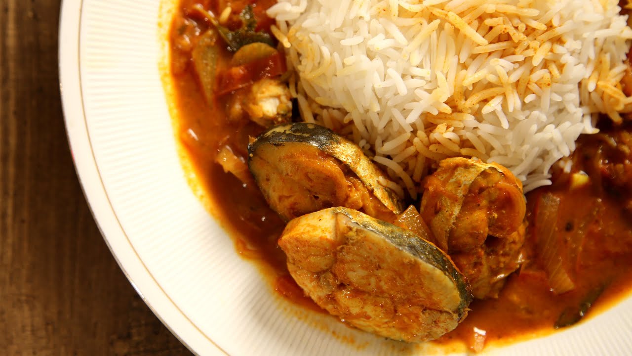 King Fish Curry Recipe | How To Make Tamilian Fish Curry | Masala Trails