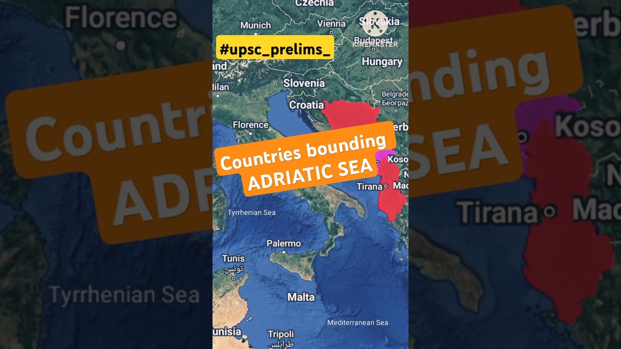 Trick to learn the countries bounding Adriatic Sea # AdriaticSea @U2_can
