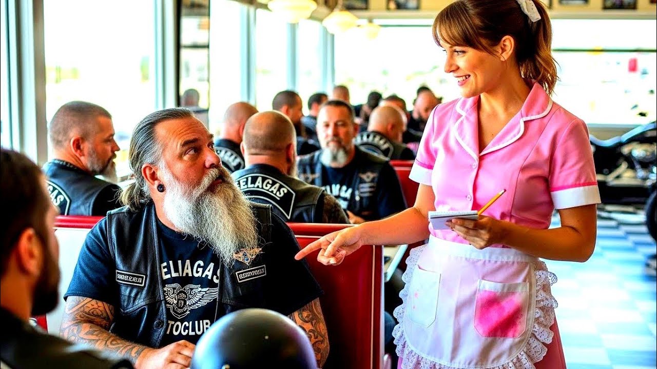 Waitress Tells Bikers 