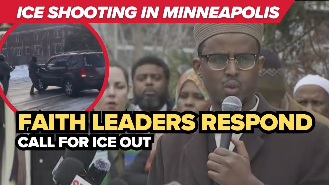 Faith leaders demand ICE leave Minnesota after Minneapolis shooting