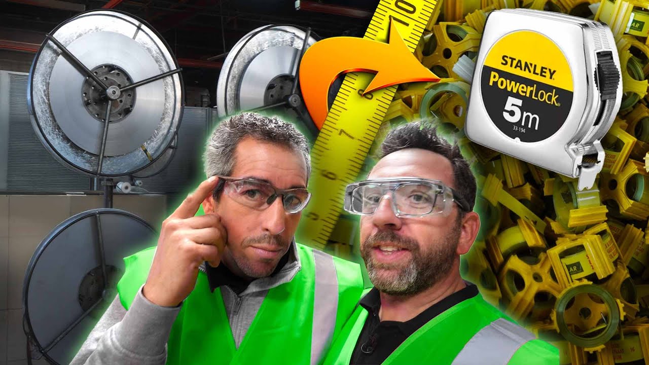Mais comment sont Fabriqués les METRES ? ( Visite d'usine STANLEY Made in FRANCE )