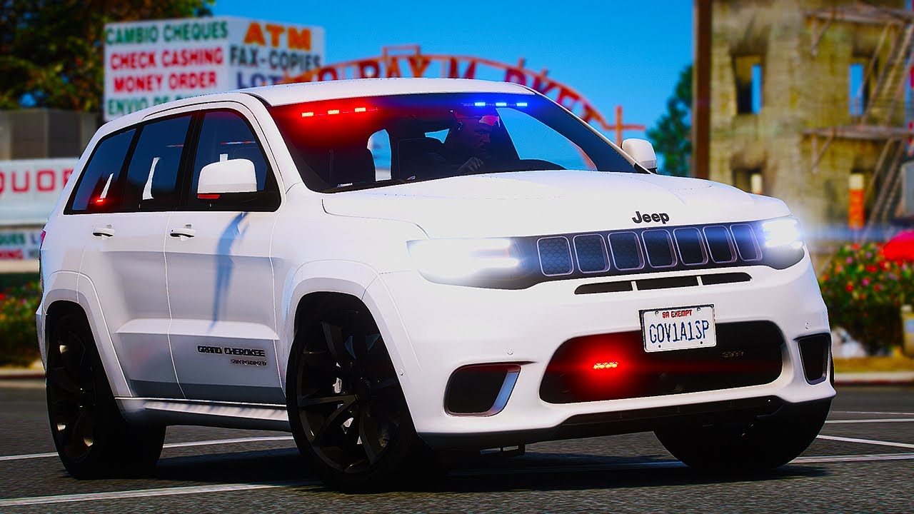 The Upgraded Police Trackhawk In GTA 5 RP | Diverse Roleplay DVRP