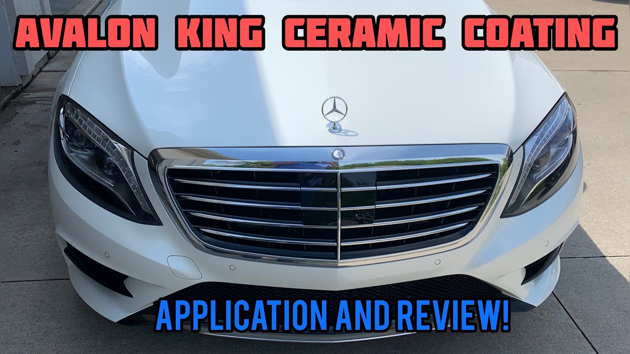 Avalon King ceramic coating application and REVIEW