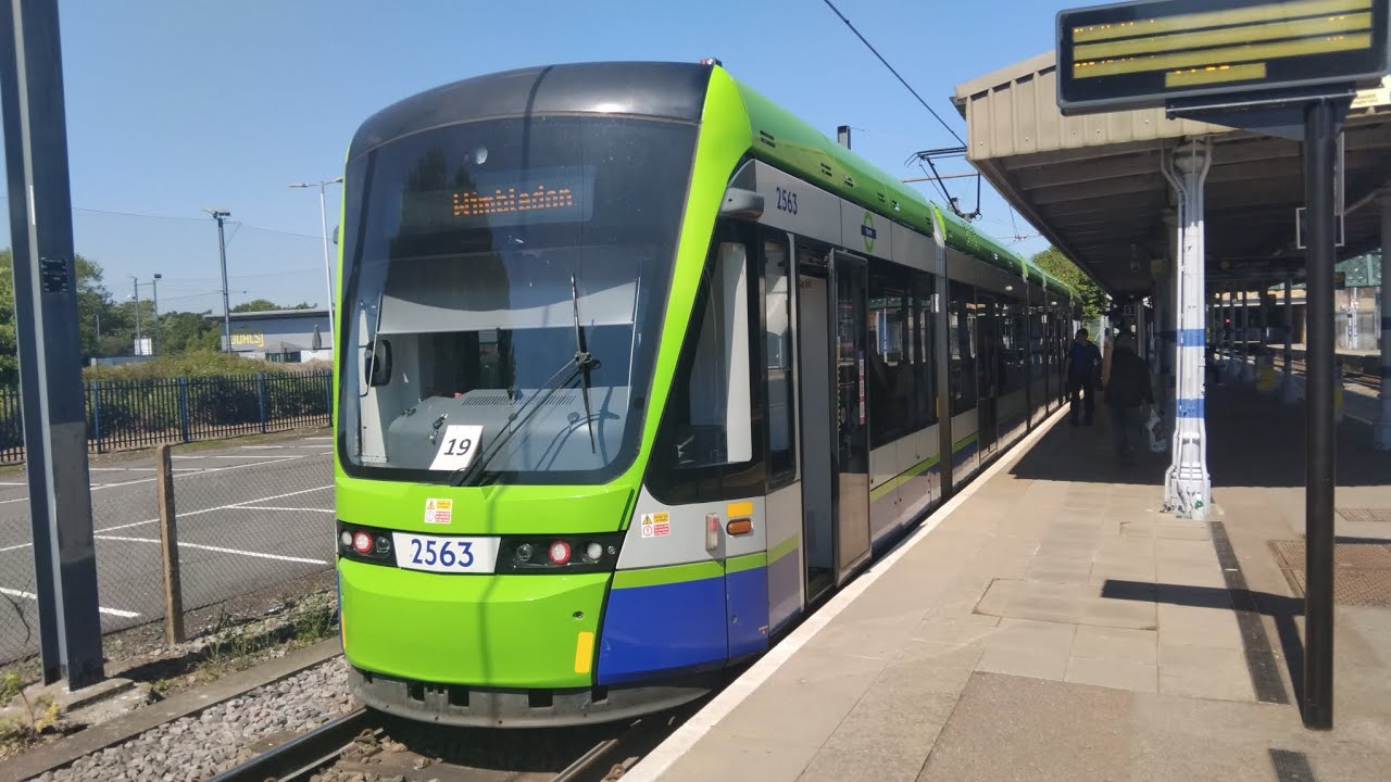 (Tram Event) - London Tramlink - Stadler Variobahn - 2563 - at Elmers End - Tram Stop - 10/05/2025