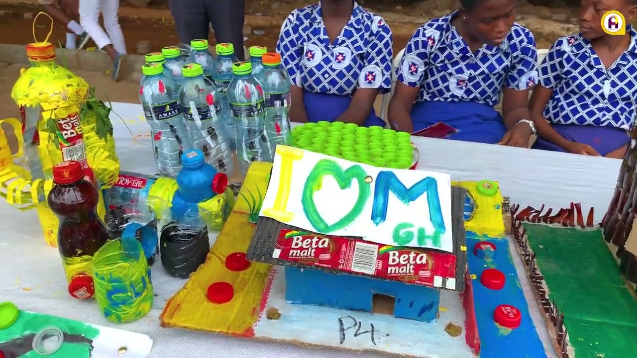 The flip it challenge arts exhibition at the flagstaff house basic school organized by Betamalt