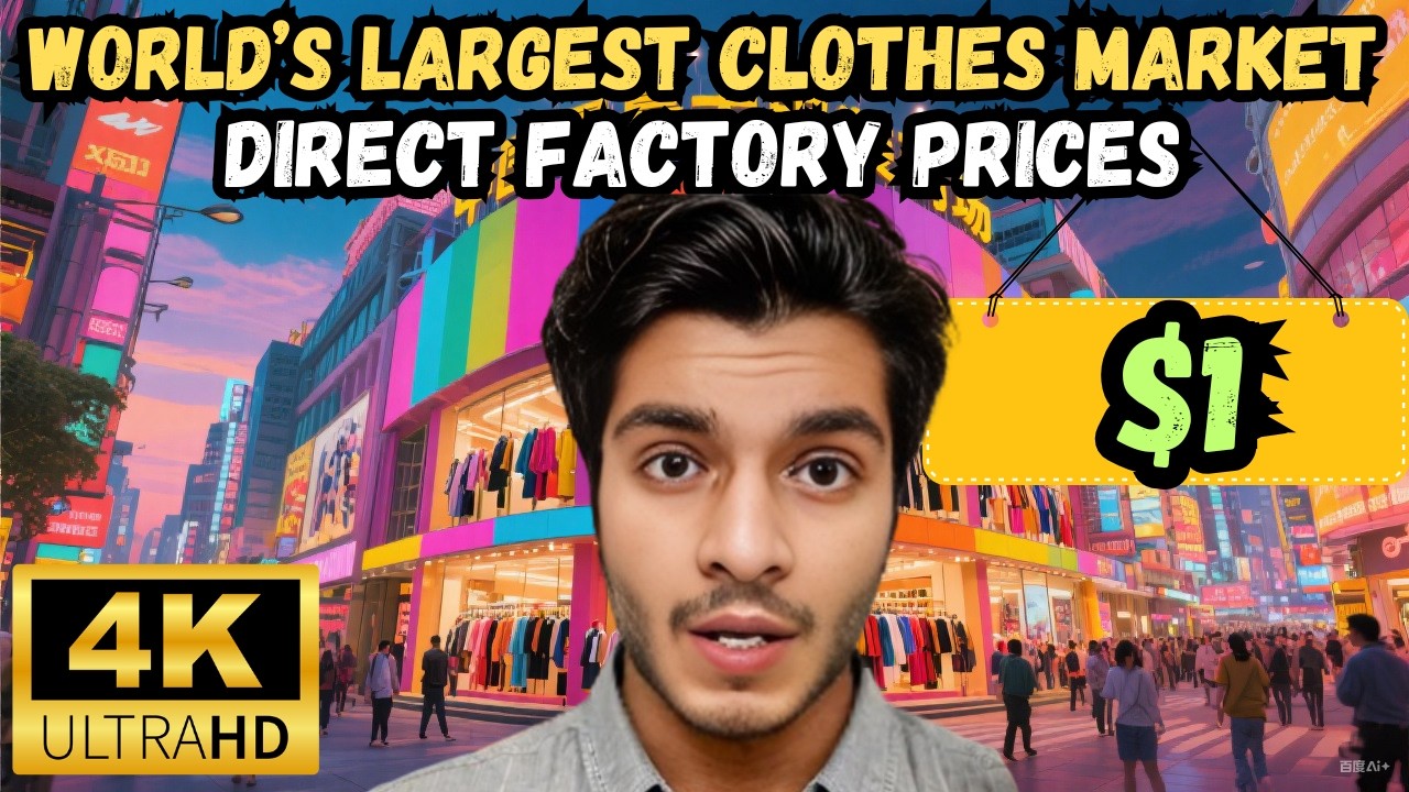 Branded Clothes at SHOCKING Prices at World's LARGEST Market in China! | Full Tour Guide