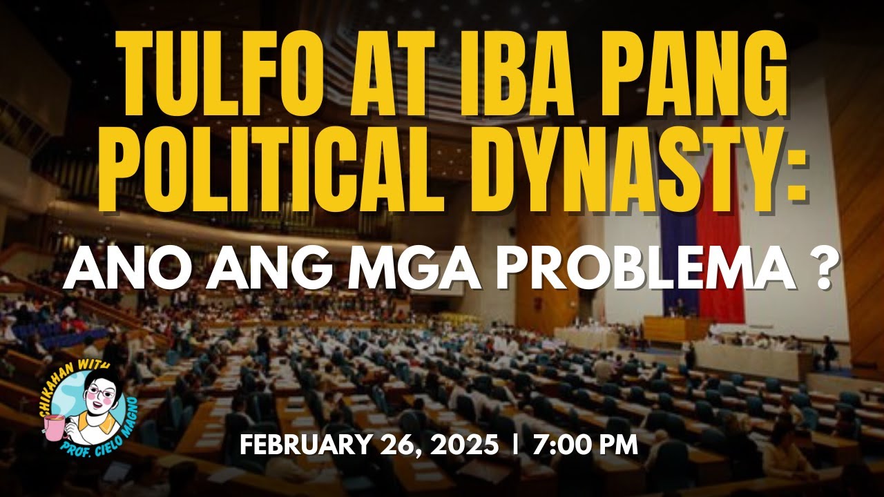 Tulfo at iba pang political dynasty: Ano ang problema?