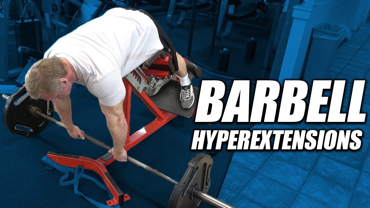 Exercise Index - Barbell Hyperextensions