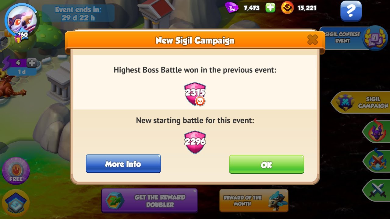Dragon Mania Legends=NEW STARTING BATTLE FOR THIS EVENT