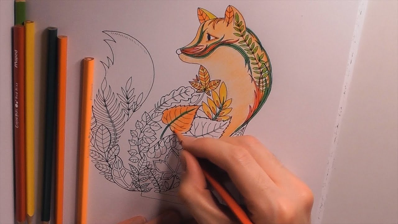 ASMR Color With Me - Coloring Book (Pencils, Paper Sounds)