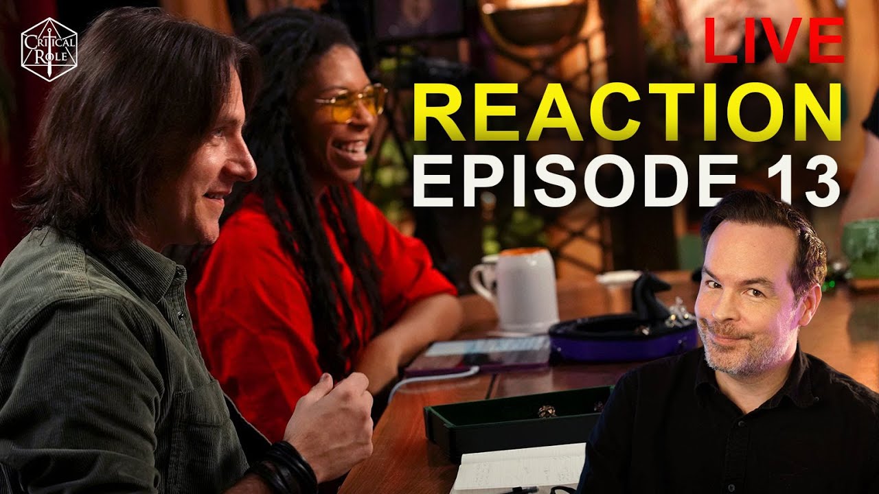 Critical Role | Campaign 4, Episode 13 | REACTION AMA (Portrait)