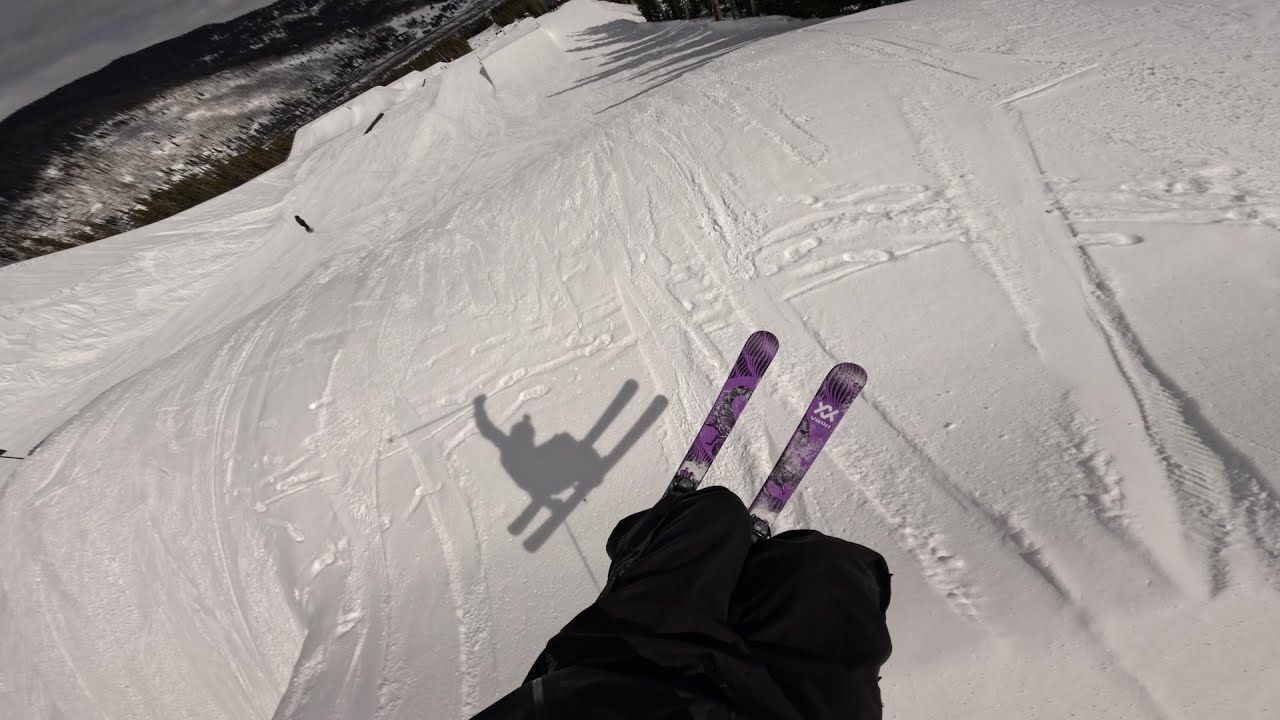 Skiing The World's BEST Jump Line *POV*