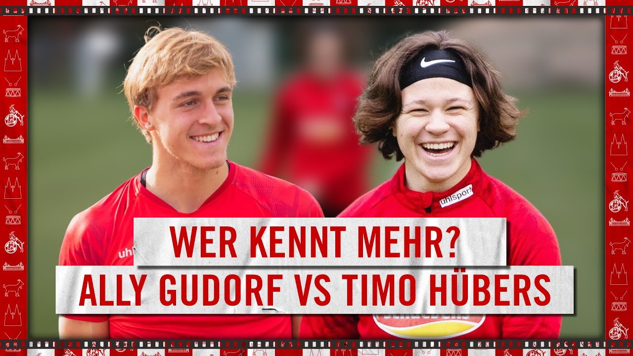 WER kennt MEHR? Timo HÜBERS oder Ally GUDORF? | 1. FC Köln
