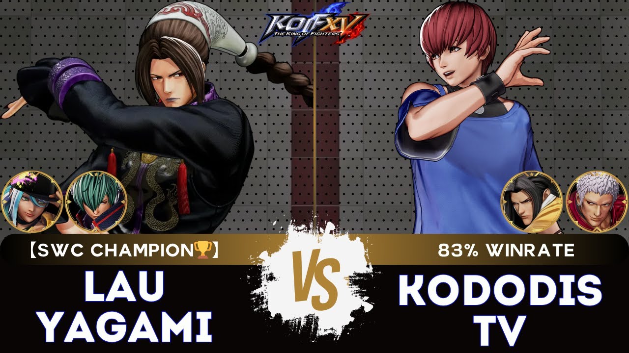 KOF XV ▰ LAUYAGAMI (Shun'ei/Duo Lon/Isla) 🆚 KODODIS TV (Gato/Chris/O.Yashiro)🎞️Replay Match - 1/26