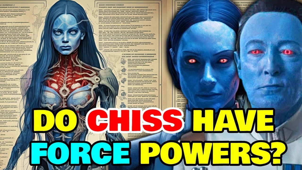 Chiss Anatomy Explored - Why Only Female Chiss Have Force Powers? Why Their Skin Color Is Blue?