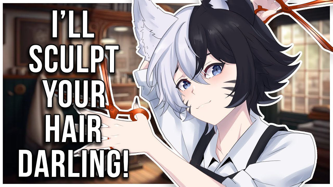 ASMR Roleplay | Haircut and Shave From Femboy Barber ✂️