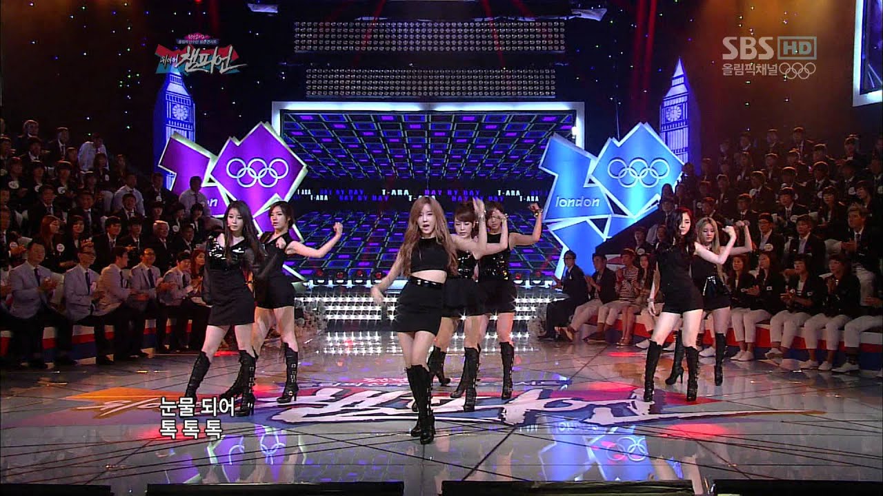 T-ara - DAY BY DAY (Jul,28,12)@2012 London Olympic We Are The Champion Concert