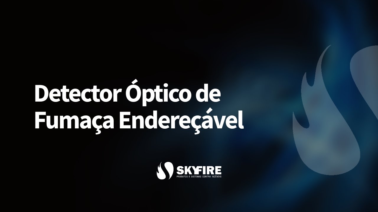 Detector Óptico de Fumaça Endereçável | Skyfire