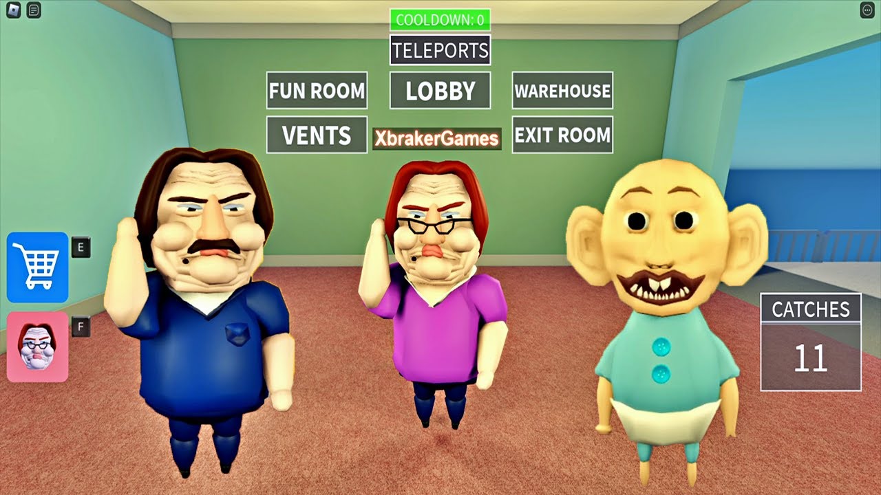 Playing as ALL MORPHS | BETTY'S NURSERY ESCAPE (NEW SCARY OBBY) | Roblox