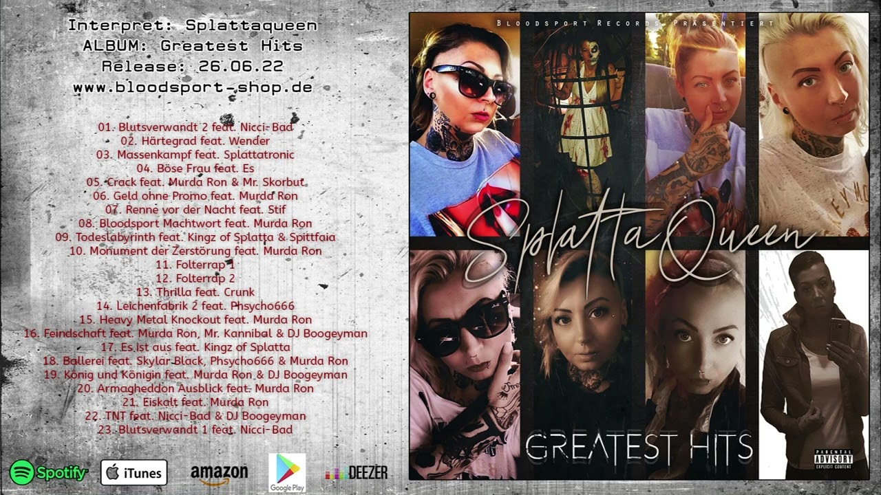 Splattaqueen - Greatest Hits (Album Snippet)
