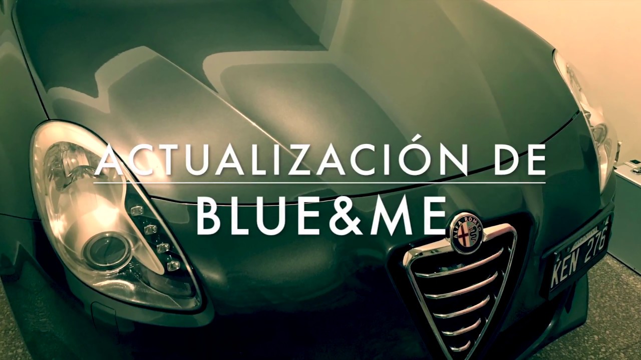 Instalar Actualización Blue&Me en Alfa Romeo, Fiat y Abarth