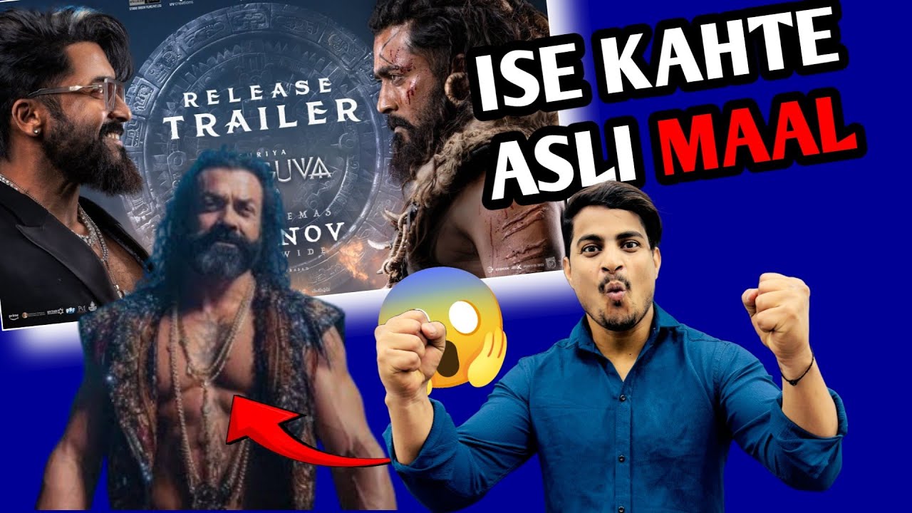 Kanguva Release Trailer Review | Kanguva Trailer Review And Reaction | Kanguva 2nd Trailer