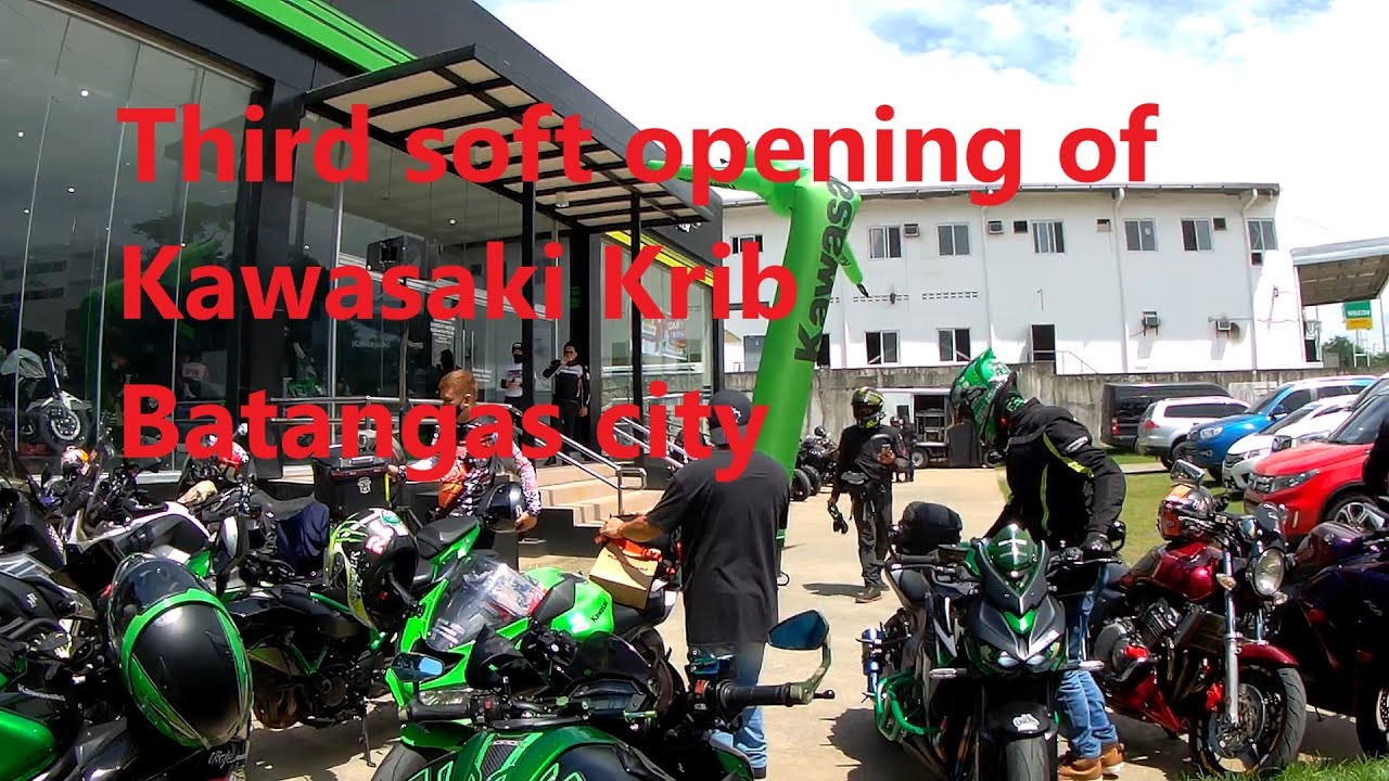 Third soft opening of Kawasaki Krib Batangas | Z1000R | Russ MotoVlog | Batangueno Vlogger