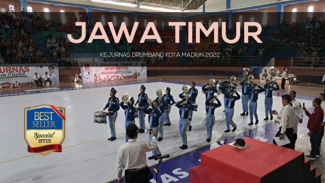 KONTINGEN JAWA TIMUR LBB KEJURNAS DRUMBAND MADIUN 2022