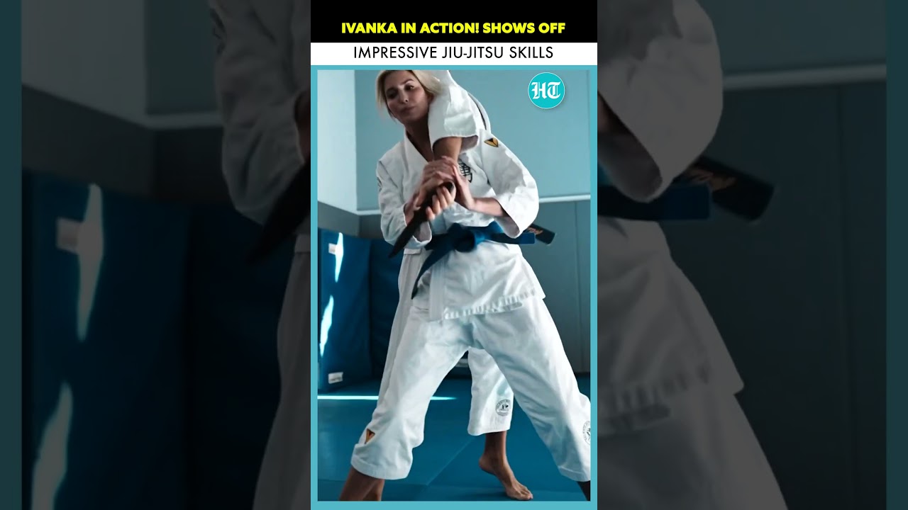 Ivanka's Fight Mode On: Trump's 43-Year-Old Daughter Demonstrates Jiu-Jitsu Mastery #shorts