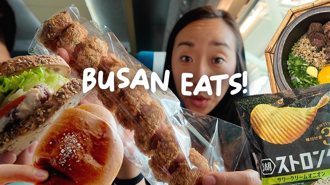 Eating Our Way to Busan 🇰🇷 | Everything We Ate in One Day!