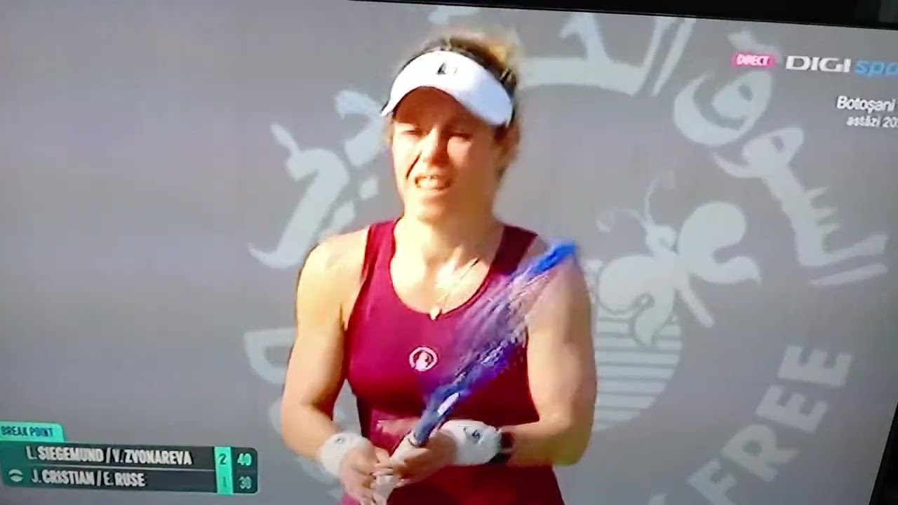 JACKY CRISTIAN / GABY RUSE vs SIEGEMUND / ZVONAREVA, în semi la WTA 1000, DUBAI 2026, la digisport  