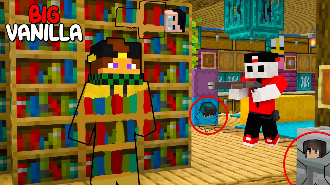 NASCONDINO nella BIG VANILLA - MECCHA CHAMELEON MINECRAFT