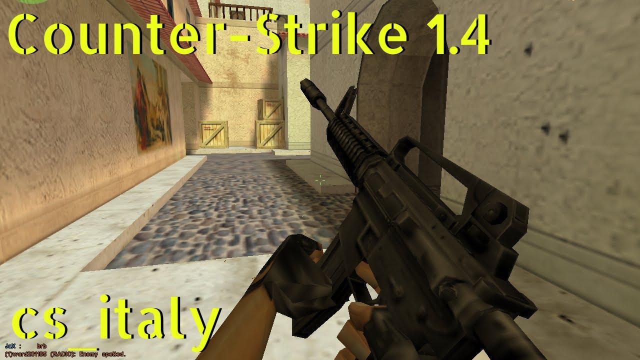 Counter-Strike 1.4 cs_italy online gameplay - February 2025