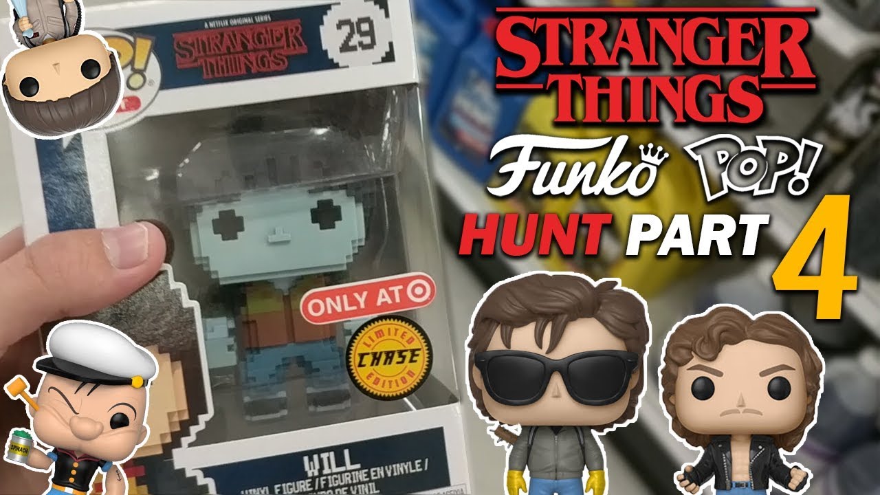Stranger Things Funko Pop Hunt Part 4 (8 Bit Will Chase!)