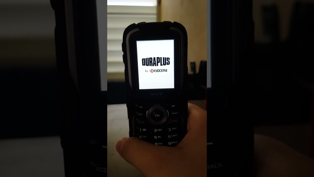 Kyocera DuraPlus Keypad & Power tones + Flashlight